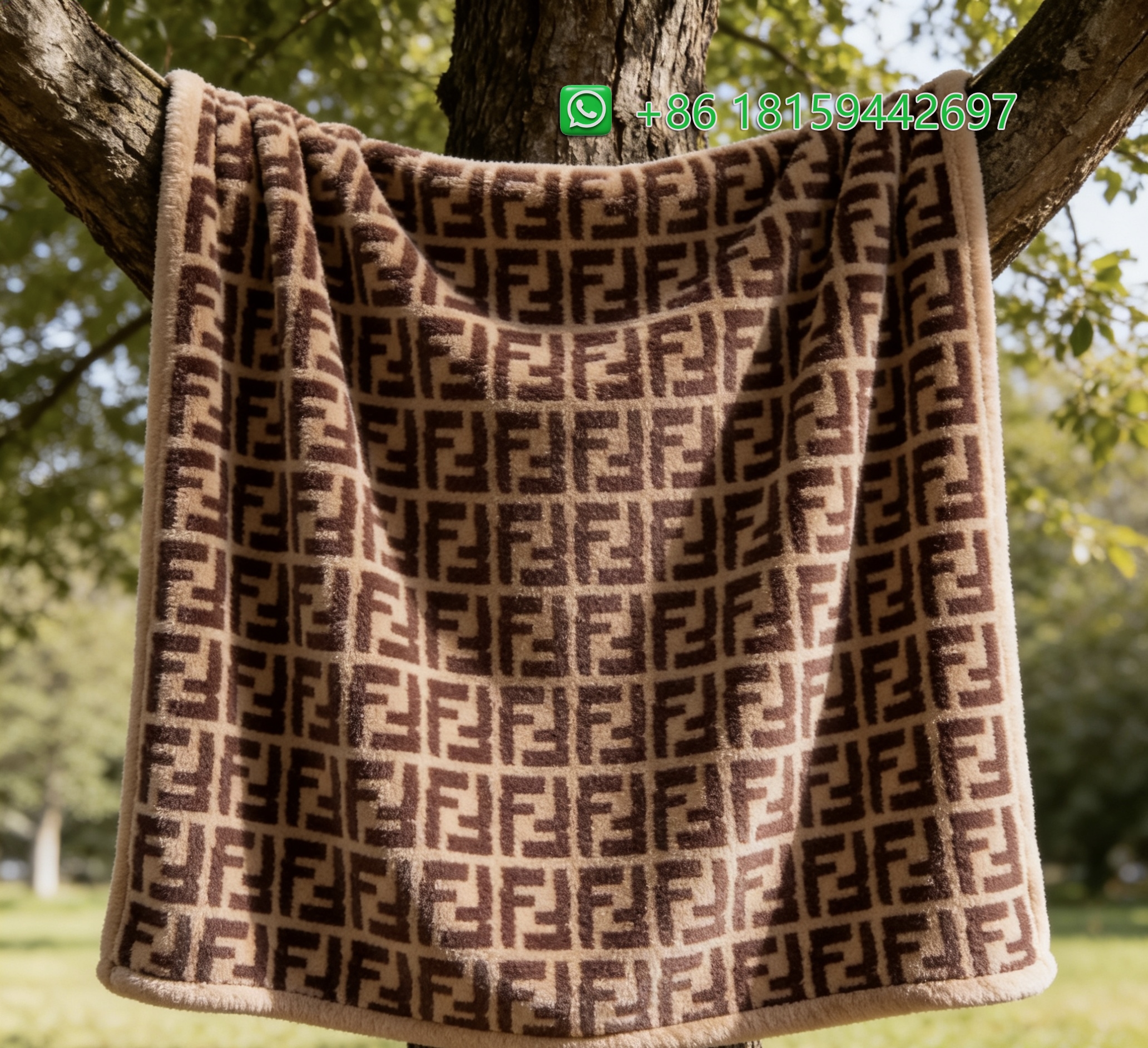 Fendi Throw Blankets